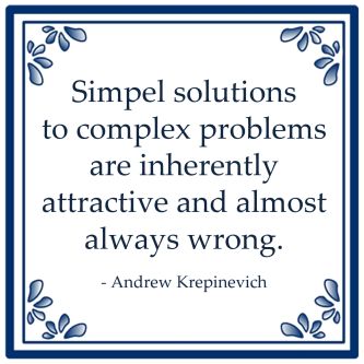 complex problems andre krepinevich